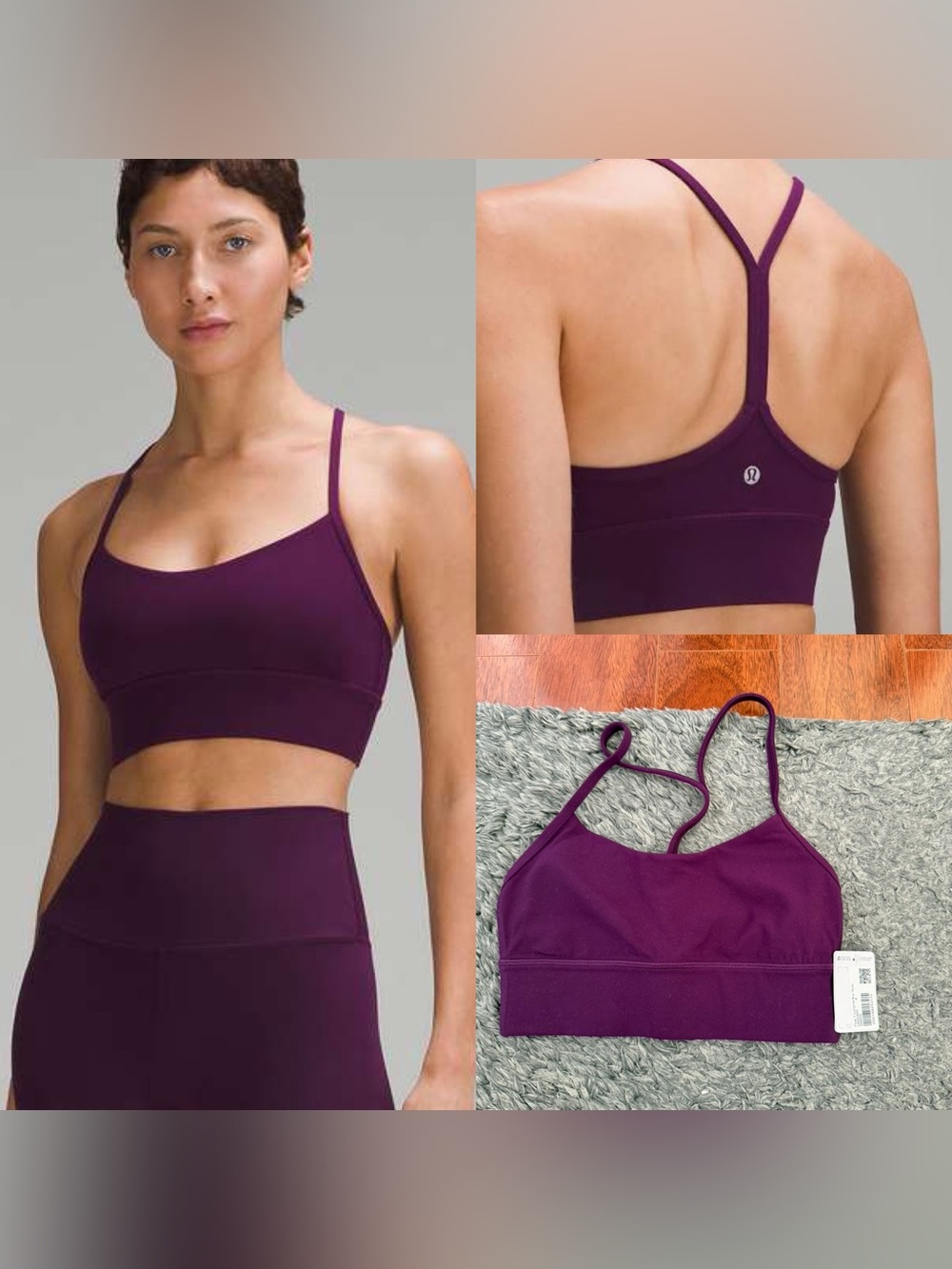 Lululemon Flow Y LONGLINE Bra